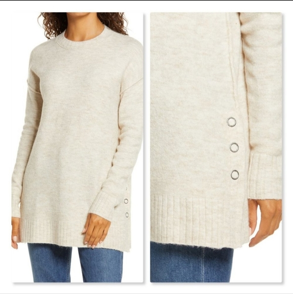 Caslon Sweaters - CASLON Women Tunic Sweater Size L